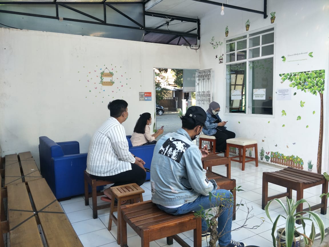 Ruang Tunggu Klinik Pratama Muhammadiyah Sukajadi